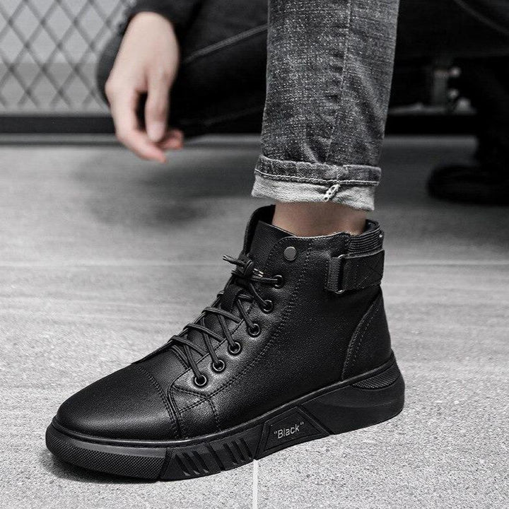 Levoire | Haut Top en Cuir Sneaker