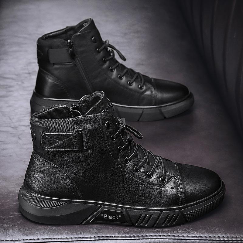 Levoire | Haut Top en Cuir Sneaker