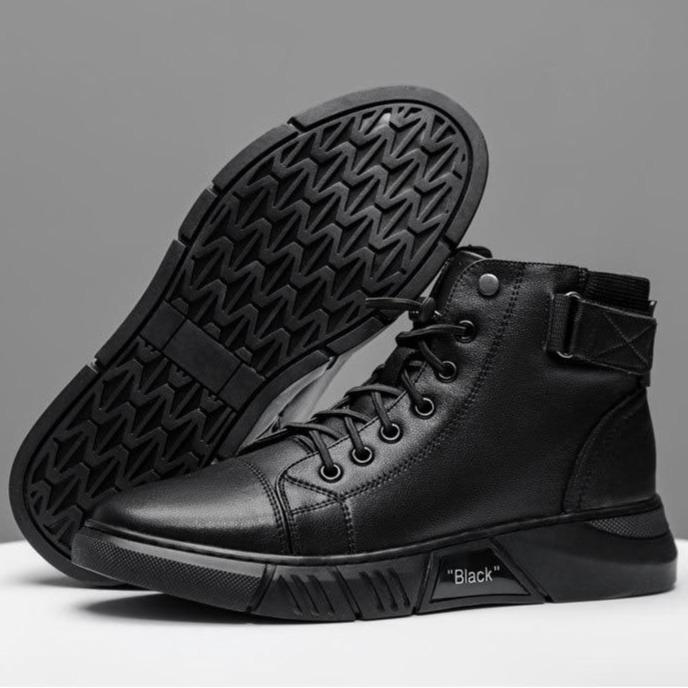 Levoire | Haut Top en Cuir Sneaker