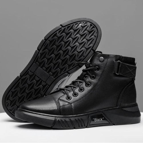Levoire | Haut Top en Cuir Sneaker