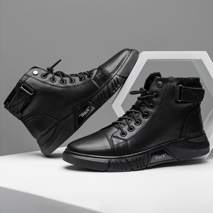 Levoire | Haut Top en Cuir Sneaker