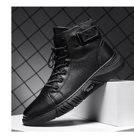 Levoire | Haut Top en Cuir Sneaker