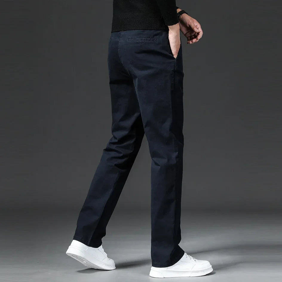 Levoire | Coupe droite Coton Stretch Chino