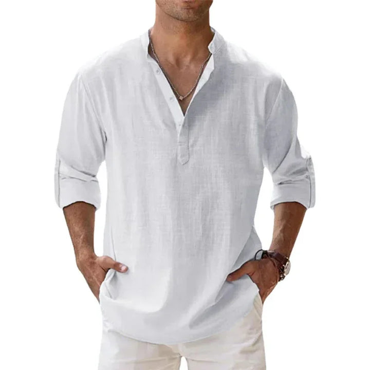 Levoire | Chemise en lin classique Blanc