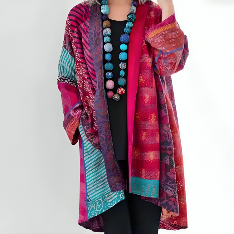 Levoire | Confortable & Élégant Gilet En Laine Rosa