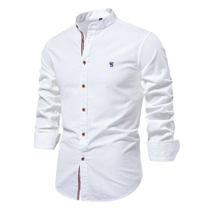Levoire | Chemise en coton pour hommes Blanc