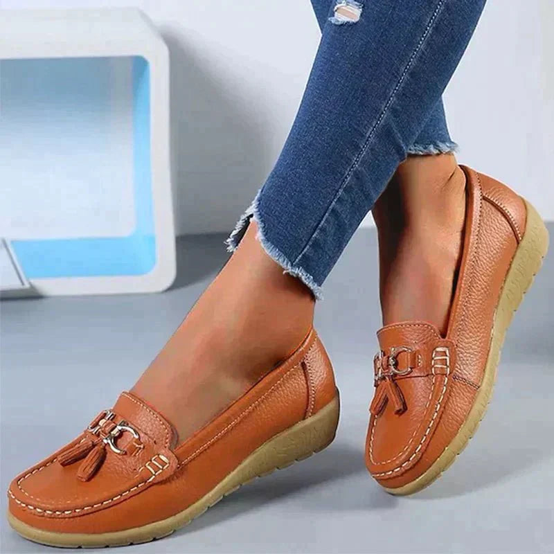 Levoire | Loafers pour femmes Khaki