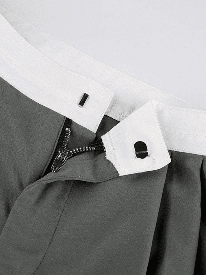 Levoire | Pantalon Sur Mesure Taille Vintage Contrasté