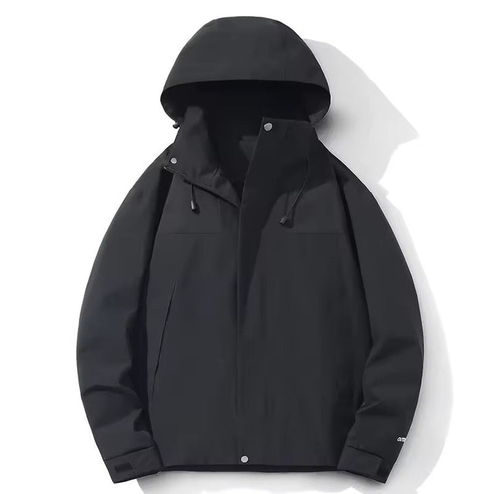 Levoire | Veste Extérieure Résistante aux Intempéries Noir