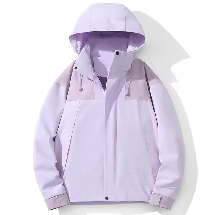 Levoire | Veste Extérieure Résistante aux Intempéries Lila