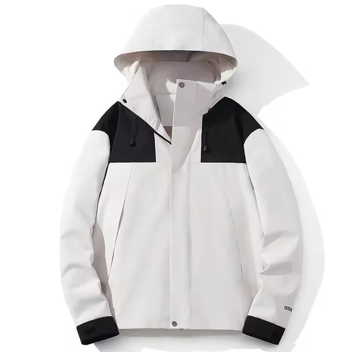 Levoire | Veste Extérieure Résistante aux Intempéries Blanc