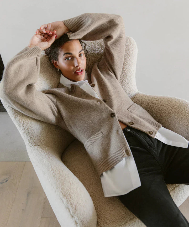 Levoire | Gilet en Laine Élégant à Boutons