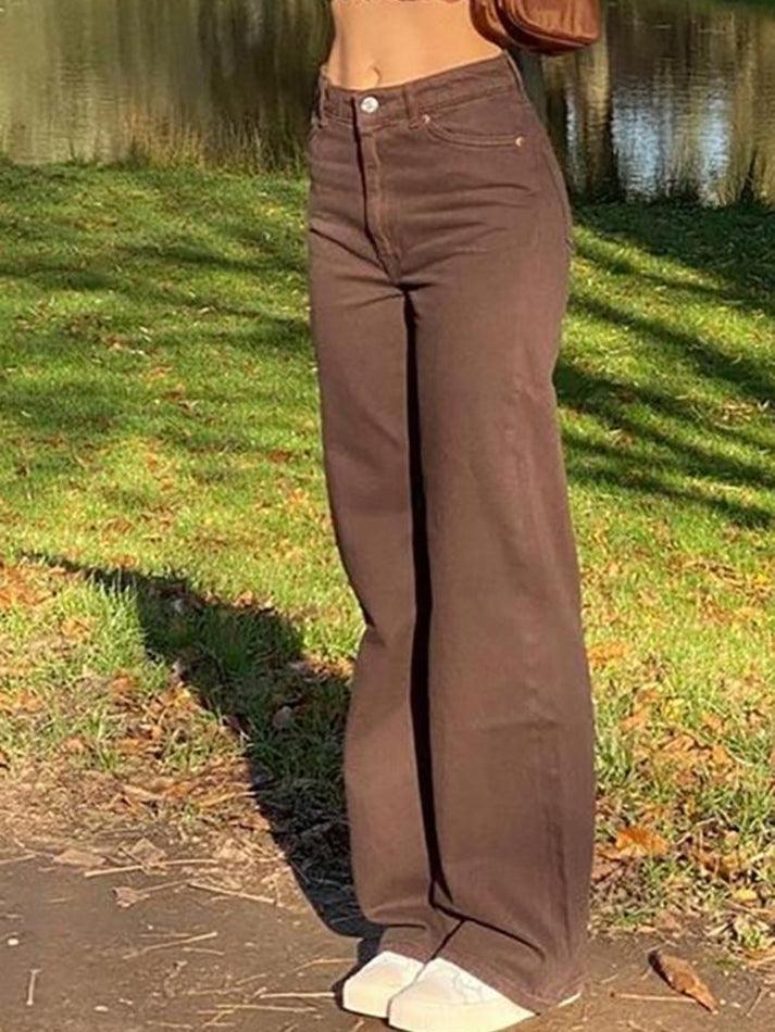 Levoire | Pantalon En Velours Côtelé À Jambe Droite