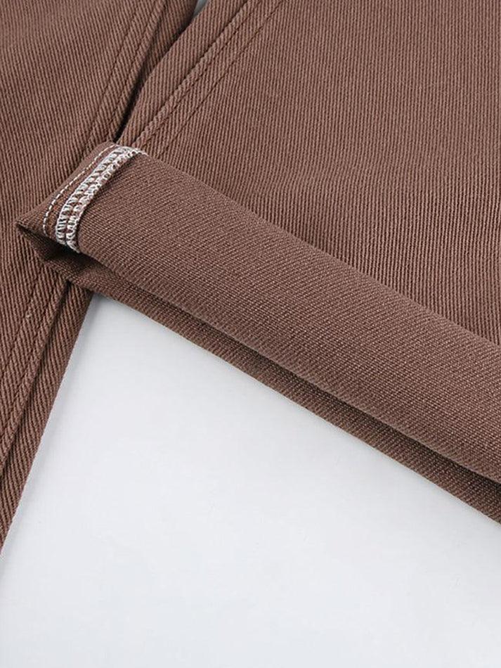 Levoire | Pantalon En Velours Côtelé À Jambe Droite