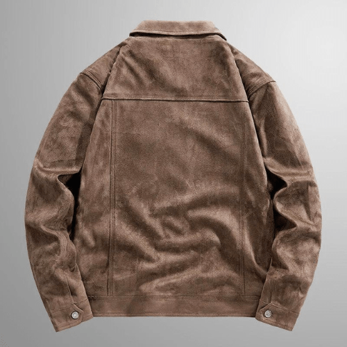 Levoire | Veste homme en daim Vêtements d'extérieur chauds et élégants Parfait pour l'automne