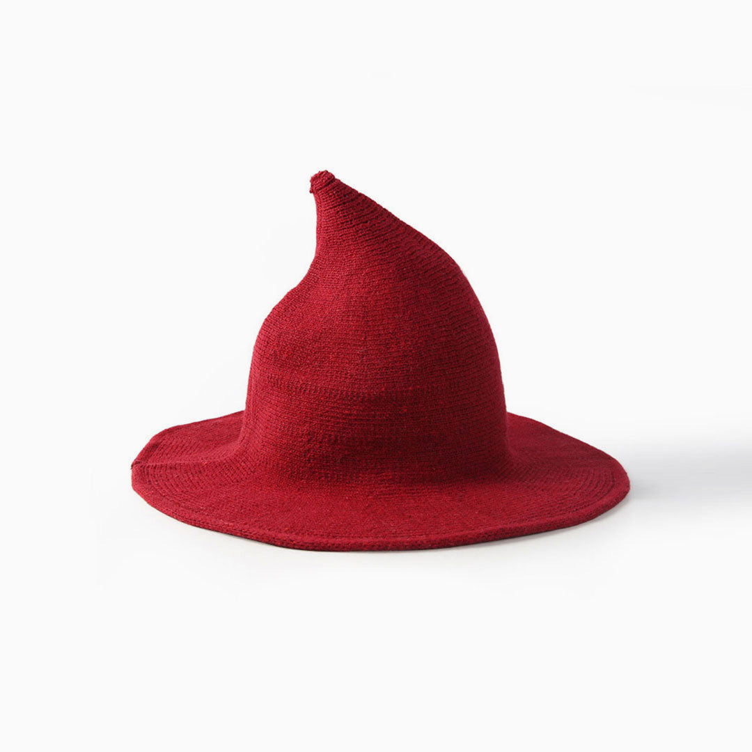 Levoire | Film Magique Chapeau De Sorcière En Tricot Uni Taille unique Bourgogne