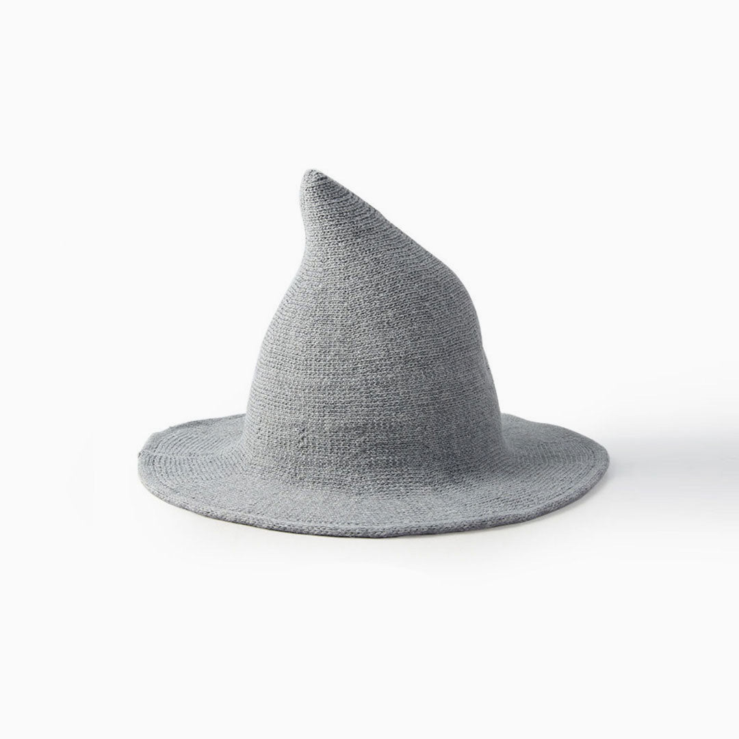 Levoire | Film Magique Chapeau De Sorcière En Tricot Uni Taille unique Gris clair