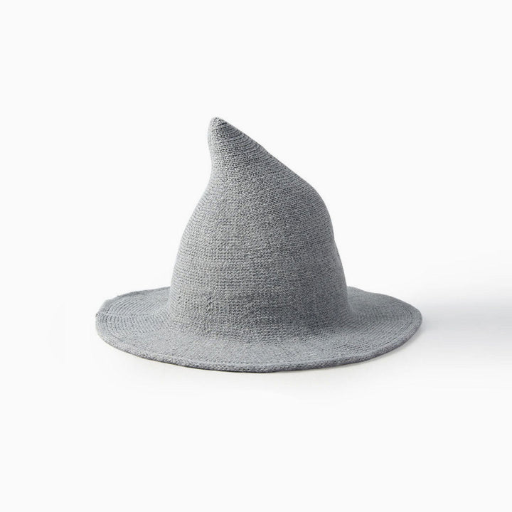 Levoire | Film Magique Chapeau De Sorcière En Tricot Uni Taille unique Gris clair