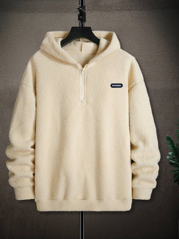 Levoire | Sweat À Capuche En Polaire À Demi-Zip À Manches Longues