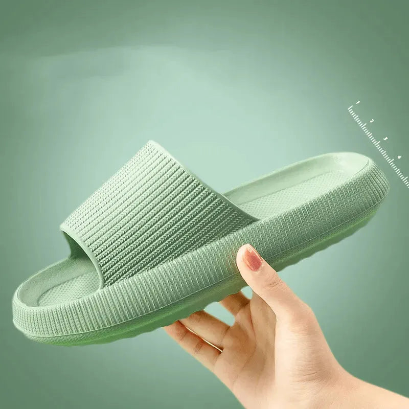 Levoire | Sandales de bain d'été avec semelle souple Vert