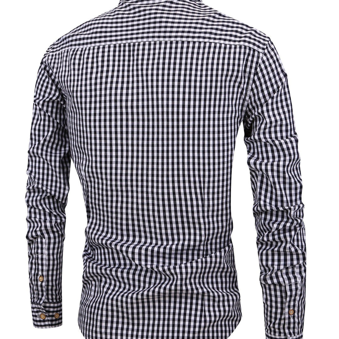 Levoire | Chemise À Carreaux Élégante Pour Hommes Kanavalla