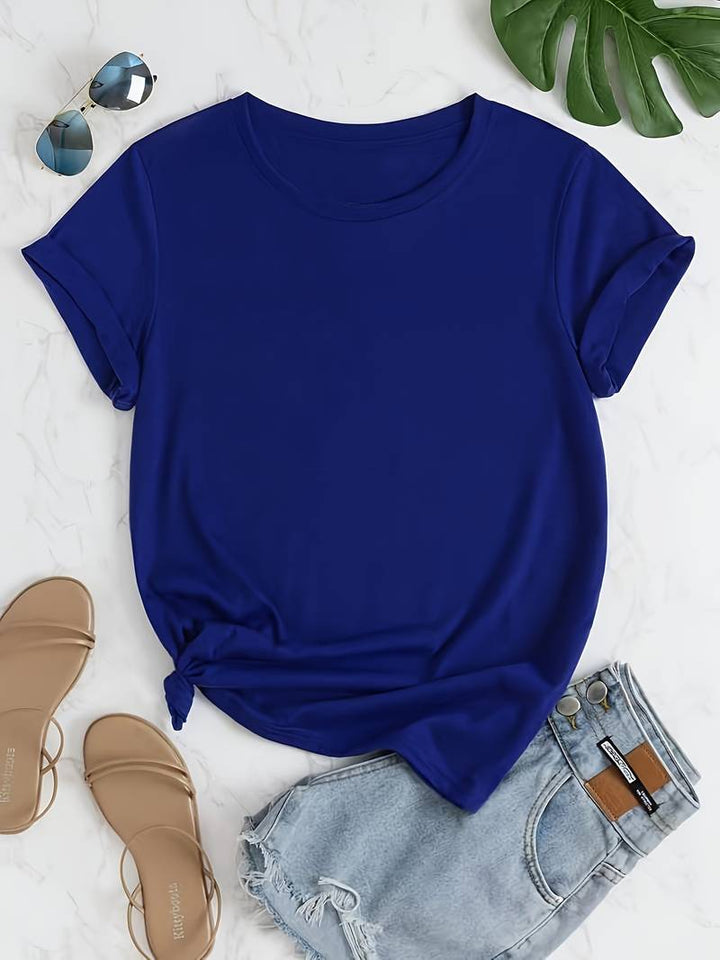Levoire | T-Shirt Simple Et Épuré Avec Encolure Ronde