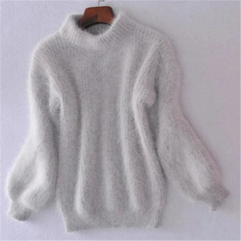 Levoire | Élégant Décontracté Pull Tricoté Lâche Gris