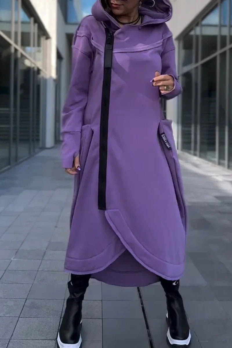 Levoire | Manteau Long Avec Capuche
