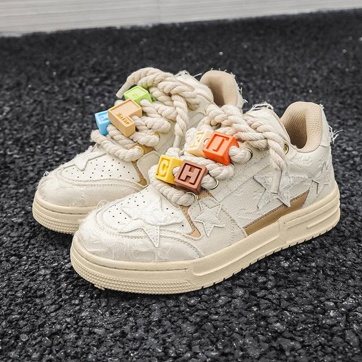 Levoire | Sneaker Unisexe avec des détails créatifs – Style original et décontracté