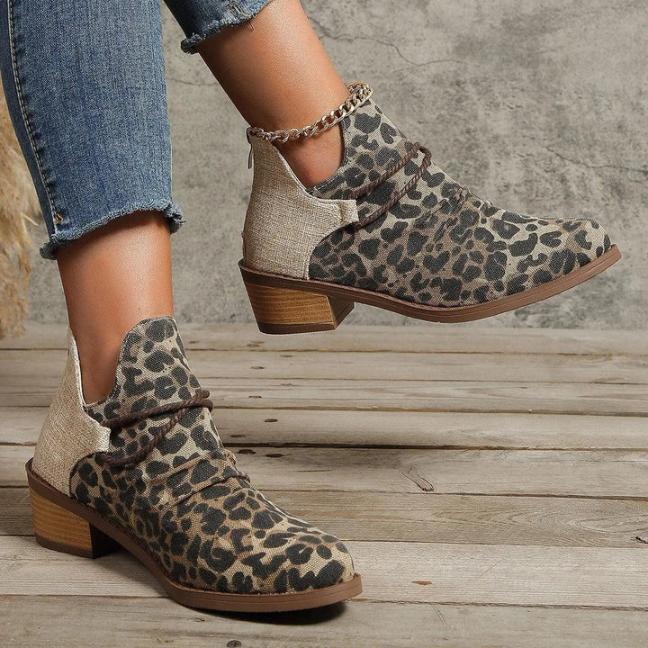 Levoire | Bottes en cuir vintage