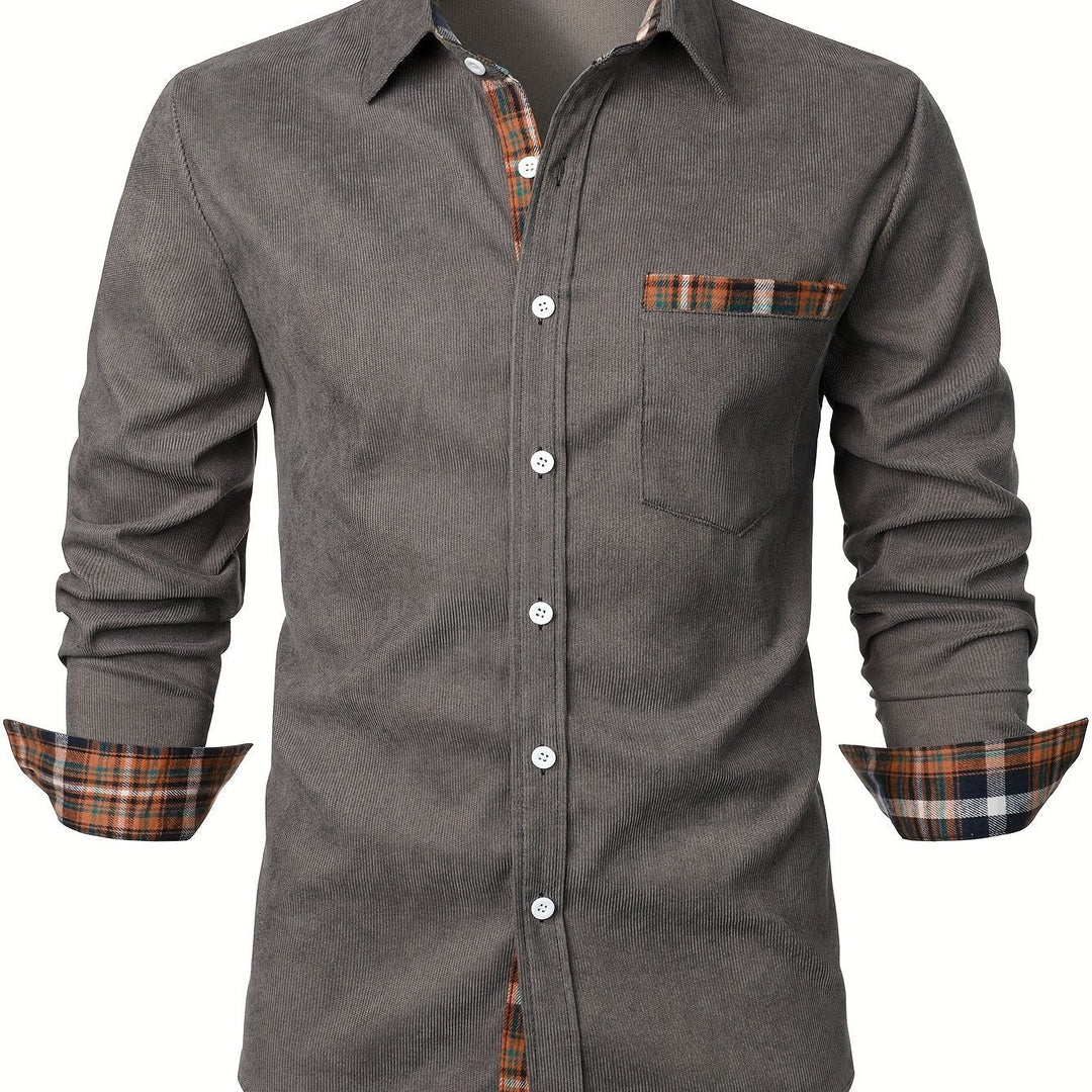 Levoire | Chemise Pour Homme À Encolure Carrée