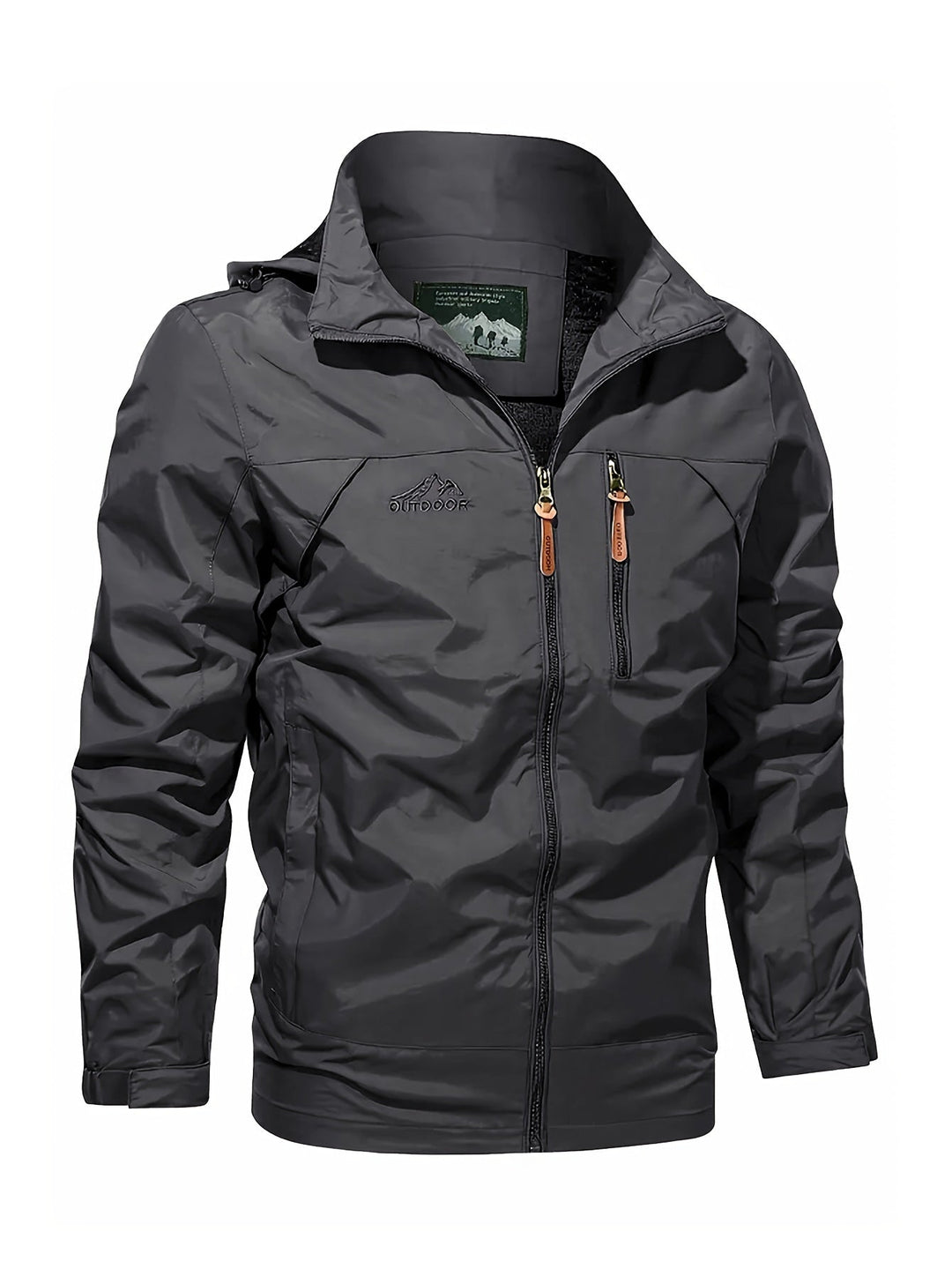 Levoire | Veste Impermeable Pour Hommes Avec Capuche Et Poches