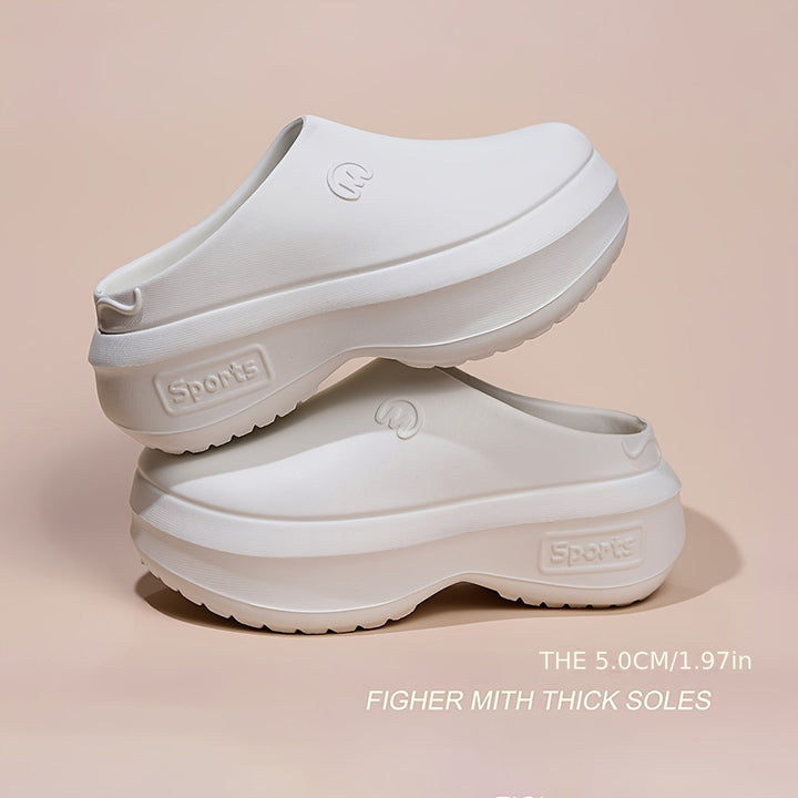 Levoire | Clogs Pour Femmes Élégants Avec Semelle Douce Blanc 40