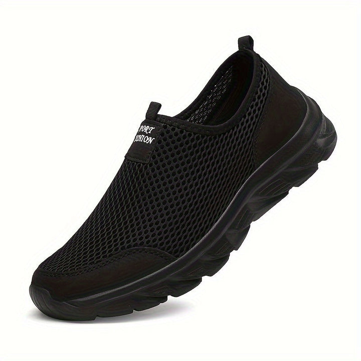 Levoire | Baskets Légères Et Respirantes Slip On Reines Noir