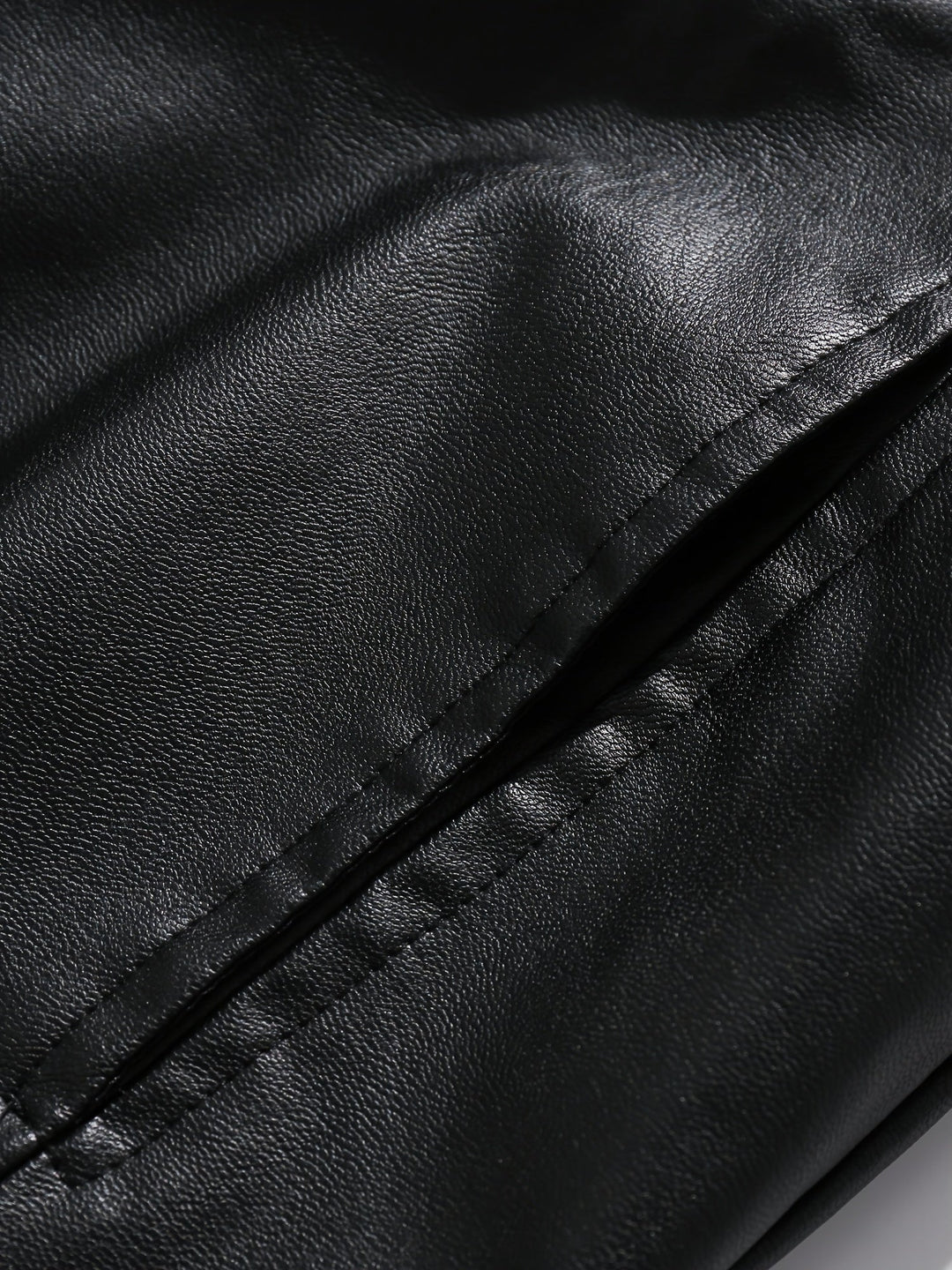 Levoire | Veste Pour Hommes En Cuir Pu Élégant
