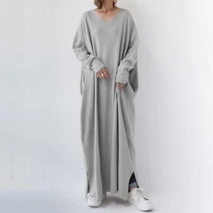 Levoire | Robe longue à manches longues Gris