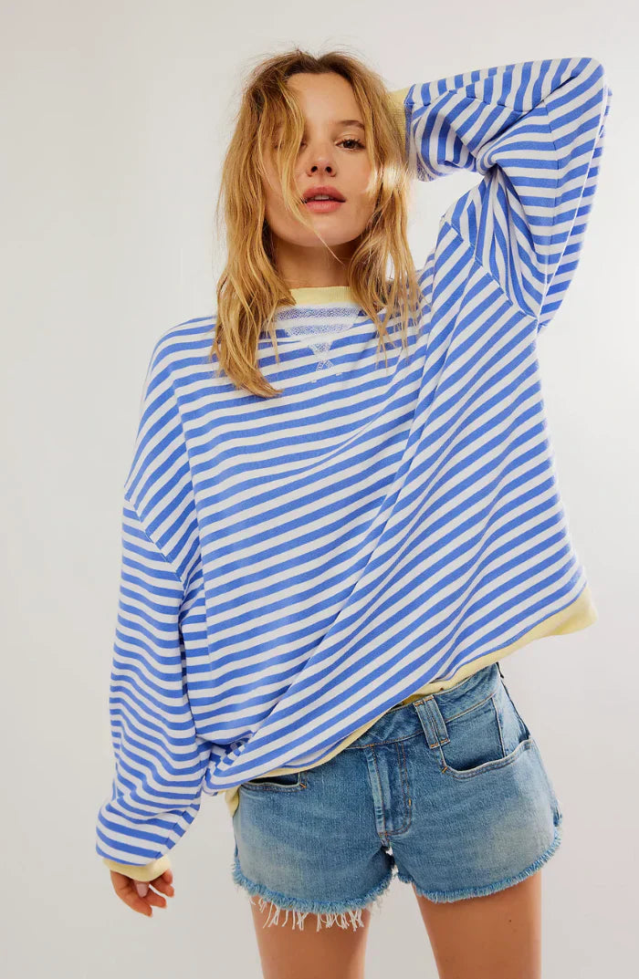 Levoire | Pull décontracté rayé