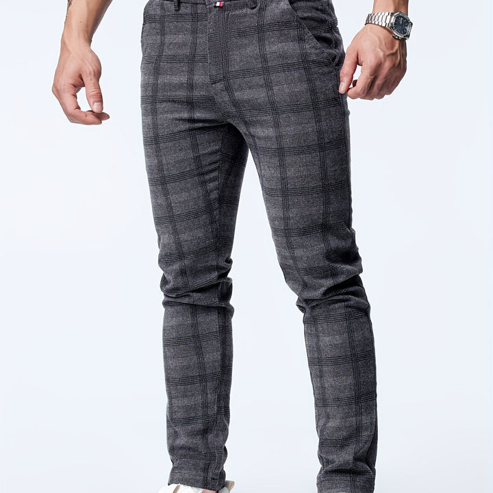 Levoire | Pantalon Slim Fit Relaxant Rayé gris