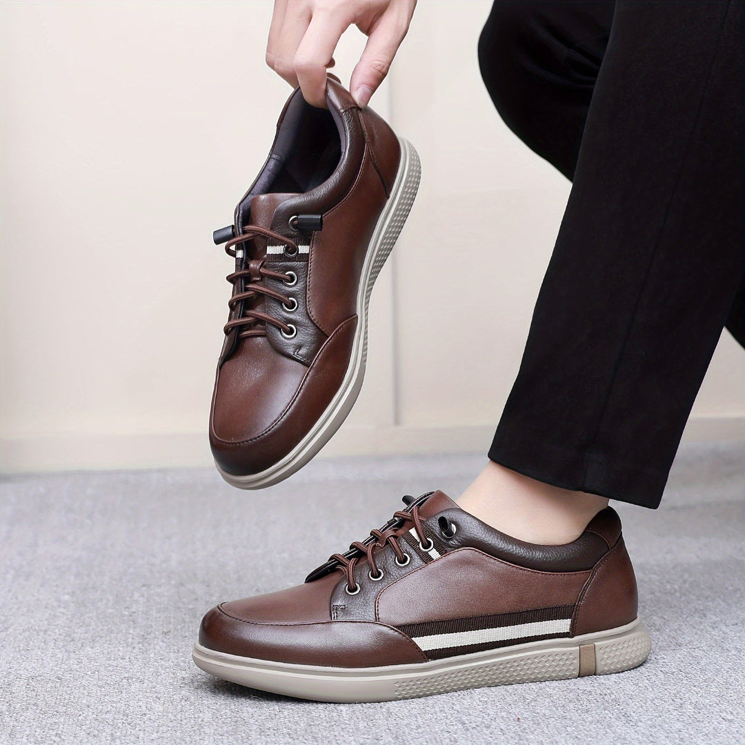 Levoire | Cuir Chaussures Plates Pour Hommes D'Affaires