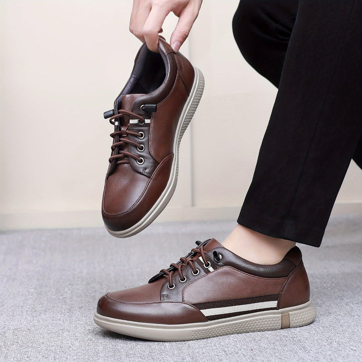 Levoire | Cuir Chaussures Plates Pour Hommes D'Affaires