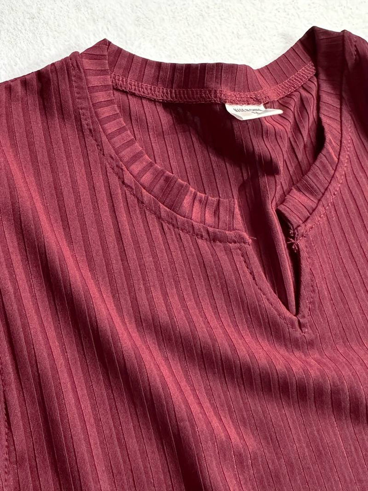 Levoire | Débardeur En Tricot Côtelé Avec Une Haute Teneur En Élasthanne Et Un Décolleté En V