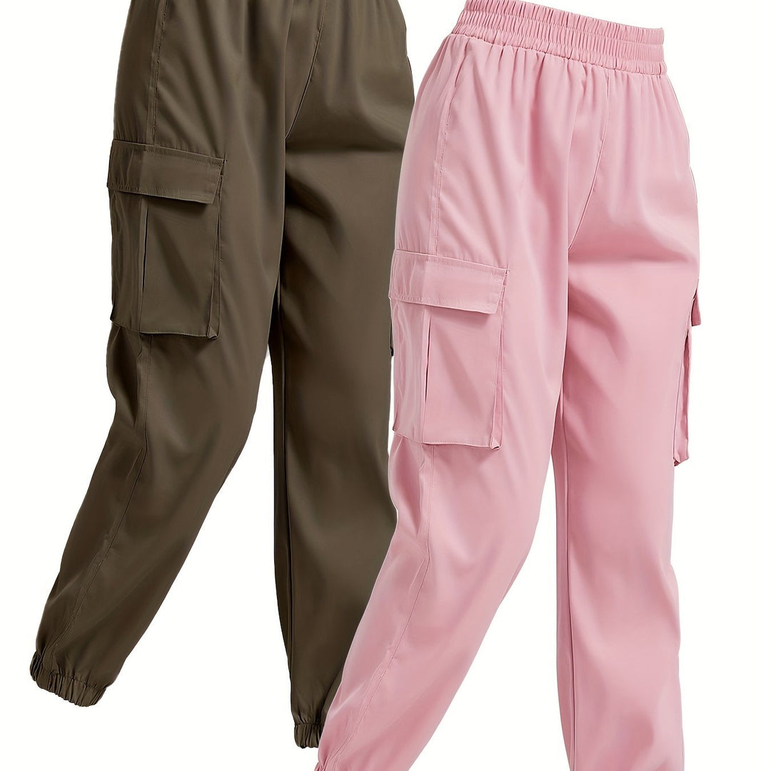 Levoire | Pantalons Cargo Jogger Durables, 2 Pièces