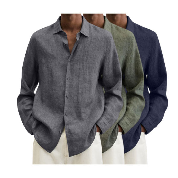 Levoire | Chemise Classique À Manches Longues Pour Hommes