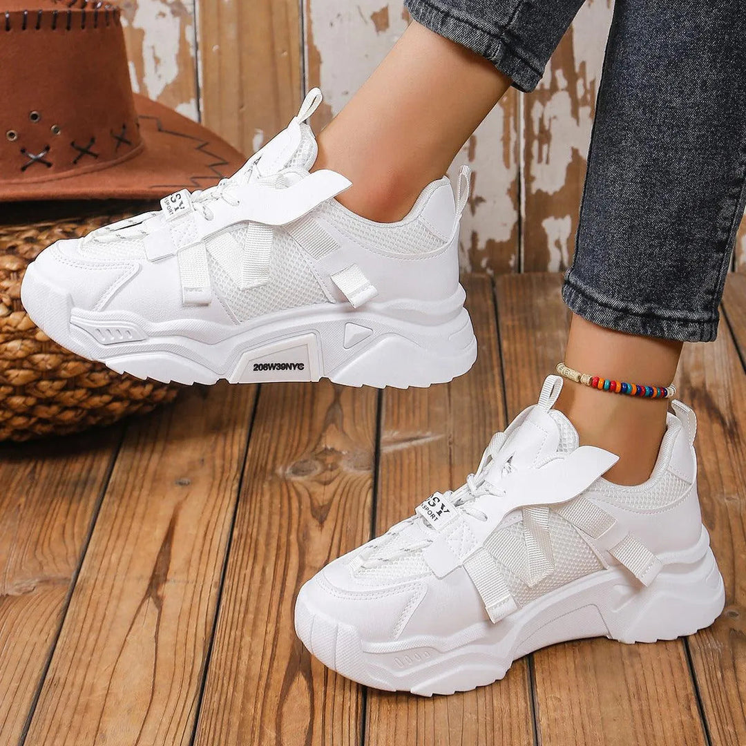 Levoire | Chaussures à surface en mesh avec plateforme