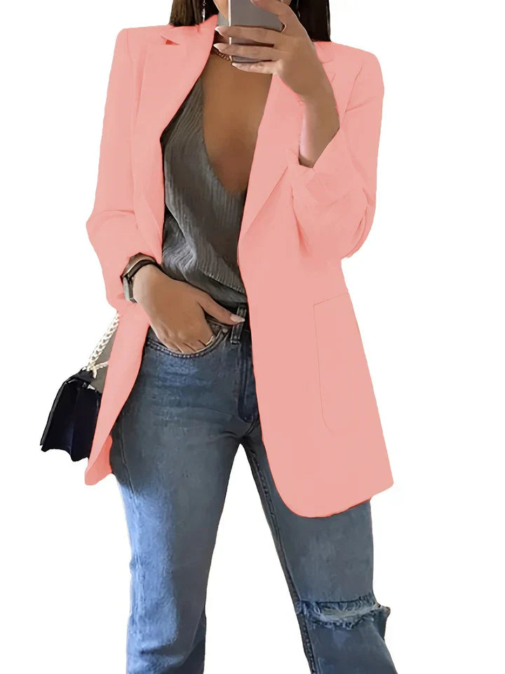 Levoire | Blazer Lyra En Grande Taille Rosa
