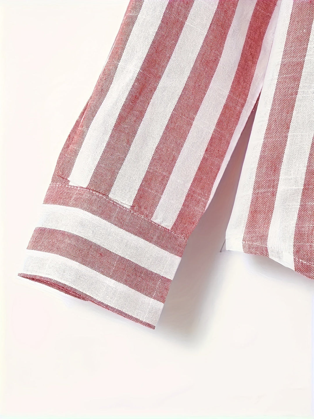 Levoire | Chemise En Coton Lin Rayée Pour Hommes