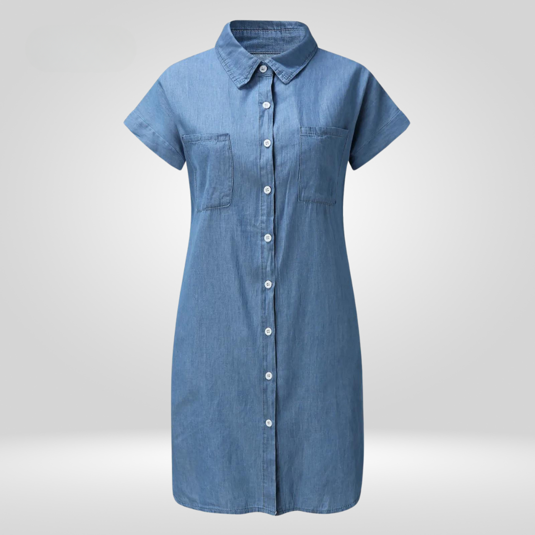 Levoire | Robe En Denim Élégante