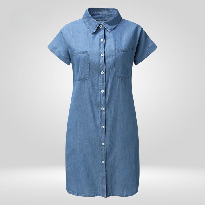 Levoire | Robe En Denim Élégante