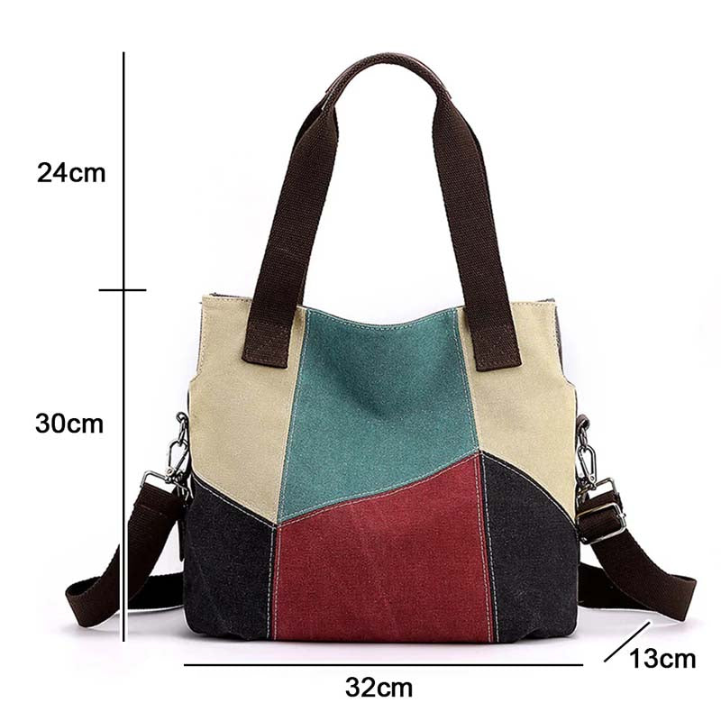 Levoire | Sac En Toile Contrasté