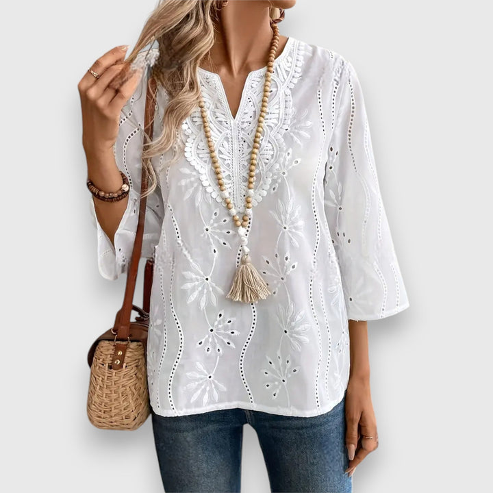 Levoire | Blouse Avec Motif Sen